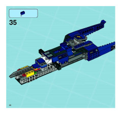 LEGO 8636 instructions page 40 – build guide