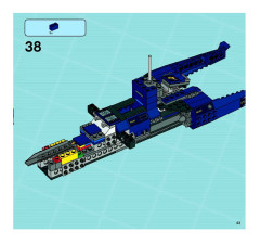 LEGO 8636 instructions page 43 – build guide