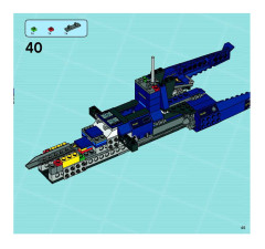 LEGO 8636 instructions page 45 – build guide
