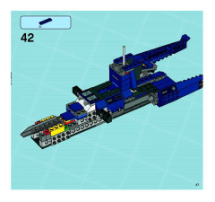 LEGO 8636 instructions page 47 – build guide
