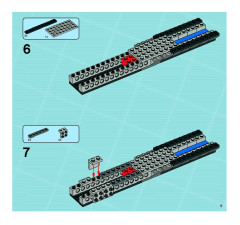 LEGO 8636 instructions page 5 – build guide