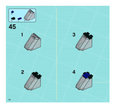 LEGO 8636 instructions page 50 – build guide
