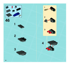 LEGO 8636 instructions page 52 – build guide
