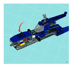 LEGO 8636 instructions page 57 – build guide