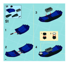 LEGO 8636 instructions page 60 – build guide