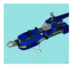 LEGO 8636 instructions page 61 – build guide