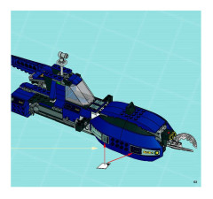 LEGO 8636 instructions page 63 – build guide