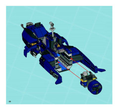 LEGO 8636 instructions page 68 – build guide