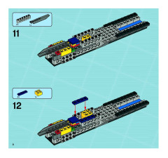 LEGO 8636 instructions page 8 – build guide