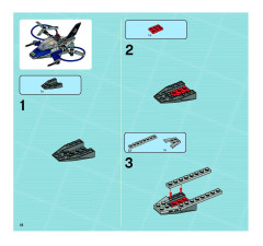 LEGO 8637 instructions page 18 – build guide