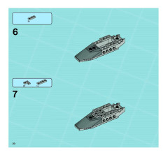 LEGO 8637 instructions page 20 – build guide