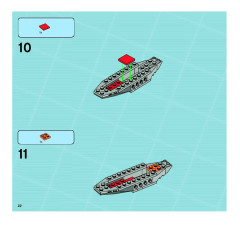 LEGO 8637 instructions page 22 – build guide