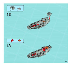 LEGO 8637 instructions page 23 – build guide