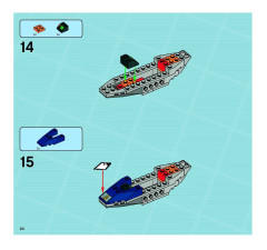 LEGO 8637 instructions page 24 – build guide