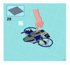 LEGO 8637 instructions page 33 – build guide