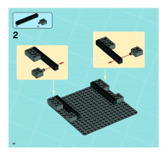 LEGO 8637 instructions page 36 – build guide