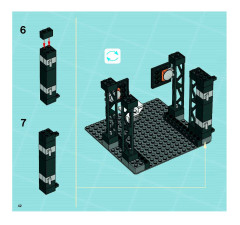 LEGO 8637 instructions page 42 – build guide