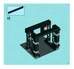 LEGO 8637 instructions page 47 – build guide