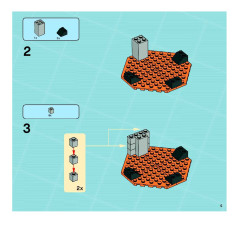 LEGO 8637 instructions page 5 – build guide