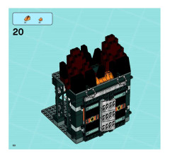 LEGO 8637 instructions page 60 – build guide