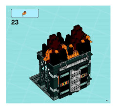 LEGO 8637 instructions page 63 – build guide