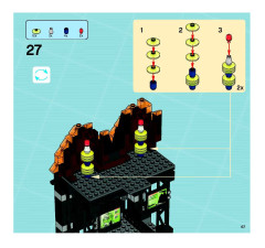 LEGO 8637 instructions page 67 – build guide