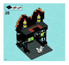 LEGO 8637 instructions page 68 – build guide