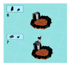 LEGO 8637 instructions page 7 – build guide