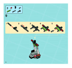 LEGO 8637 instructions page 74 – build guide