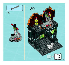 LEGO 8637 instructions page 75 – build guide