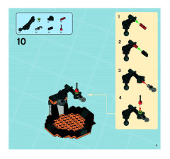 LEGO 8637 instructions page 9 – build guide