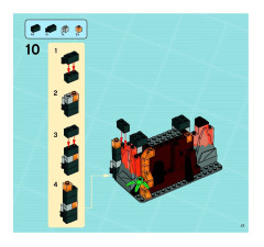LEGO 8637 instructions page 17 – build guide