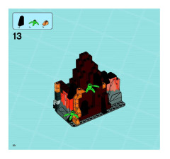 LEGO 8637 instructions page 20 – build guide