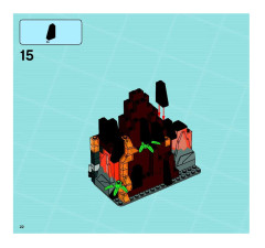 LEGO 8637 instructions page 22 – build guide