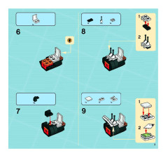 LEGO 8637 instructions page 3 – build guide
