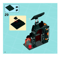 LEGO 8637 instructions page 36 – build guide