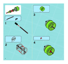LEGO 8637 instructions page 4 – build guide