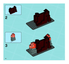 LEGO 8637 instructions page 40 – build guide