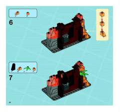 LEGO 8637 instructions page 42 – build guide