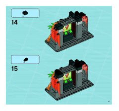 LEGO 8637 instructions page 47 – build guide