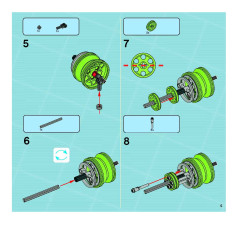 LEGO 8637 instructions page 5 – build guide