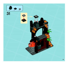 LEGO 8637 instructions page 63 – build guide