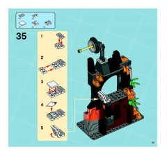 LEGO 8637 instructions page 67 – build guide