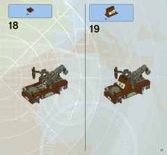 LEGO 8638 instructions page 11 – build guide