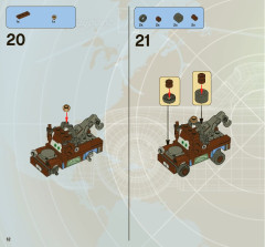 LEGO 8638 instructions page 12 – build guide