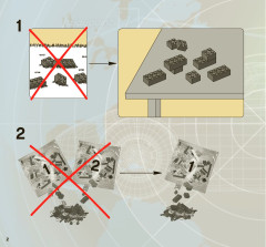 LEGO 8638 instructions page 2 – build guide