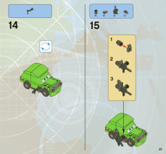 LEGO 8638 instructions page 23 – build guide