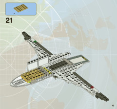 LEGO 8638 instructions page 43 – build guide