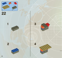 LEGO 8638 instructions page 44 – build guide