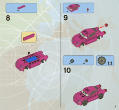 LEGO 8638 instructions page 5 – build guide